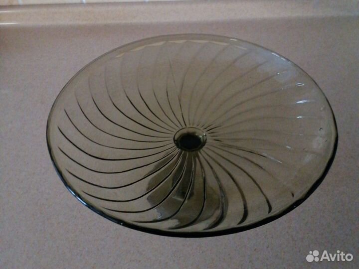 Ваза времен СССР на ножке для фруктов