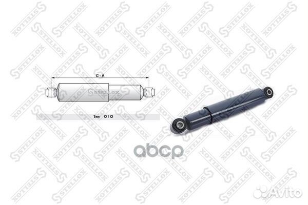 87-05252-SX амортизатор подвески перед 373-58