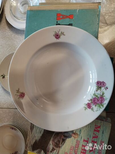 Большие тарелки блюда СССР