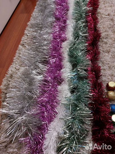 Новогодние украшения для дома и на елку. Гирлянда