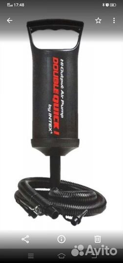 Надувные подушки и насос к ним Интекс. Все новое