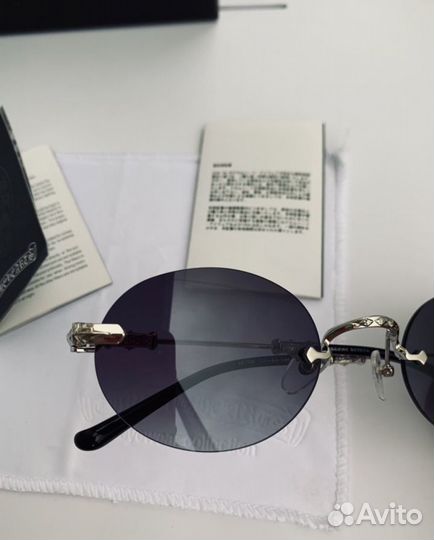 Очки chrome hearts pills 2 черный