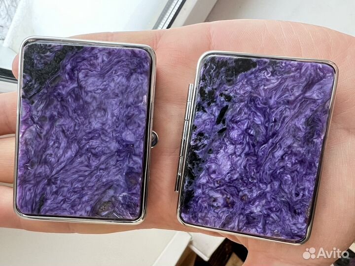 Таблетница с чароитом