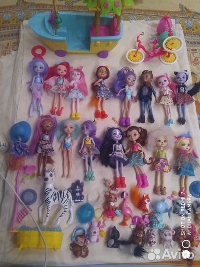 Дом шале, Куклы, питомцы Энчантималс