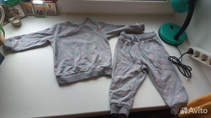 Детские вещи пакетом на девочку 68-80