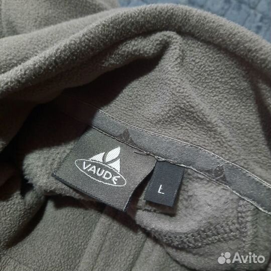 Vaude military style флисовая кофта 1/4 L