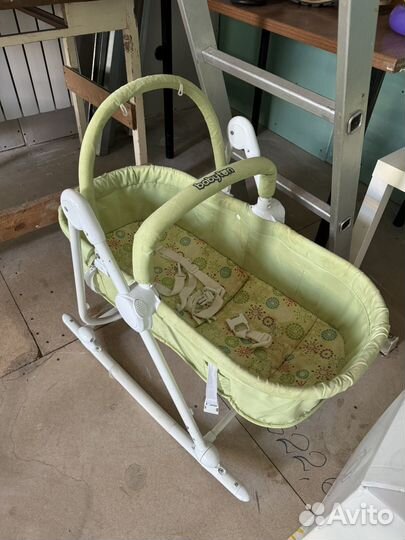 Шезлонг люлька babytone