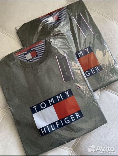 Джемпер Tommy Hilfiger р.48 мужской новый