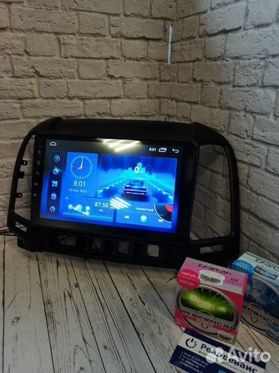 Рамка Android 10 Hyundai Santa Fe 06-12 22-716