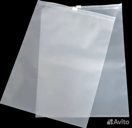 Зип лок с бегунком 30х35