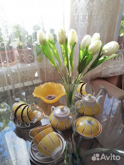 Чайный сервиз СССР фарфор