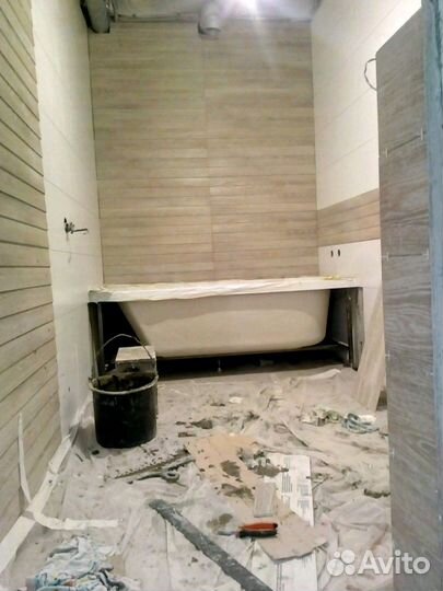 Плиточник, ремонт ванная, сан узел под ключ