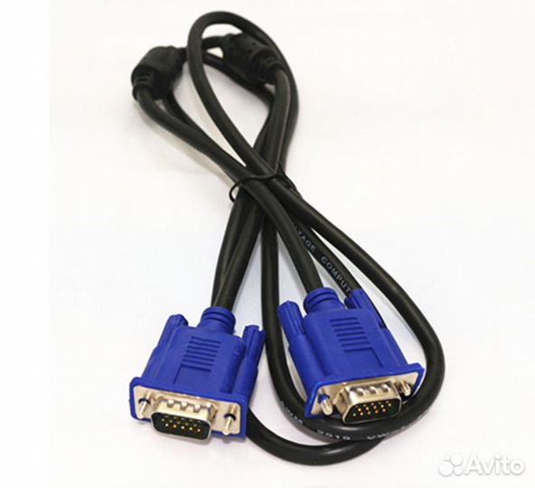 VGA кабель 2м, монитор-компьютер