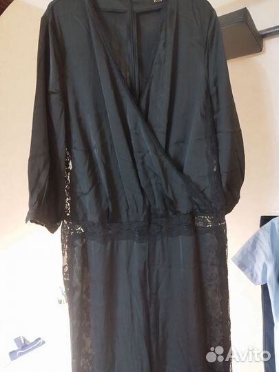 Атласный комбинезон