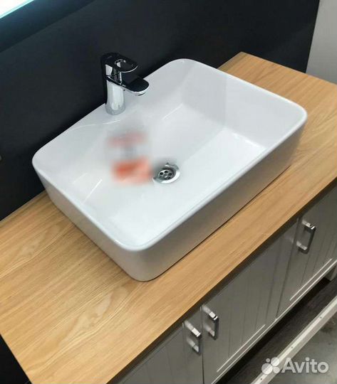 Раковина накладная новая