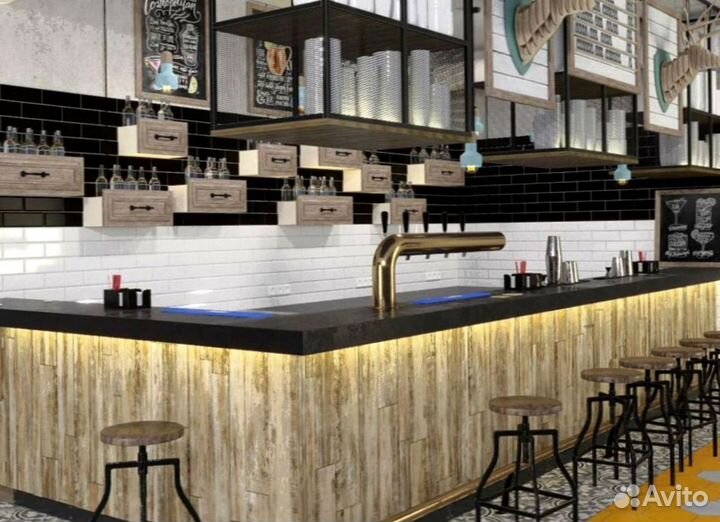 Барная стойка для ресторана