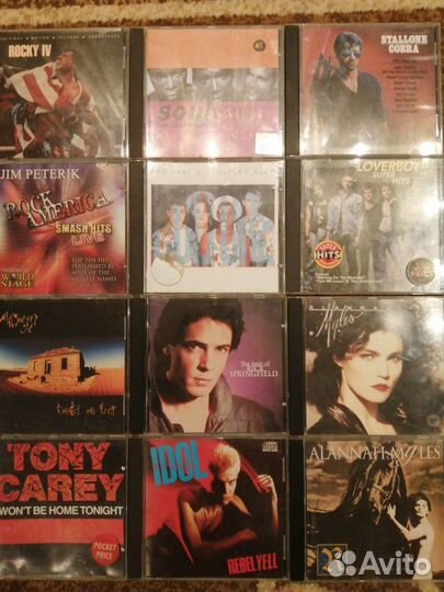 Сд-диски, винил