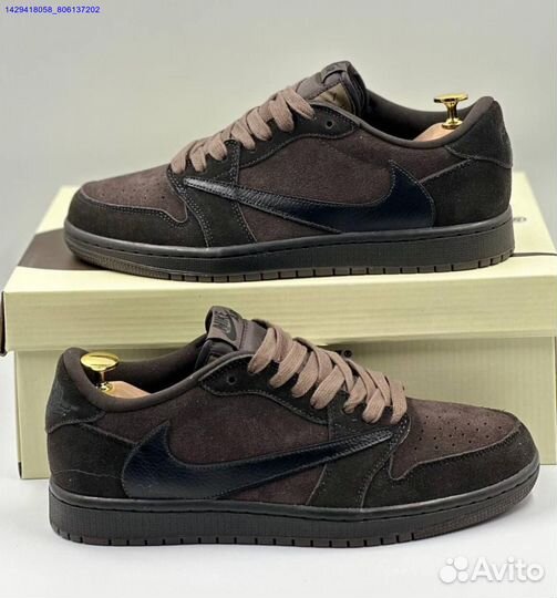 Nike Air Jordan 1 Low OG Velvet Brown (Арт.18901)