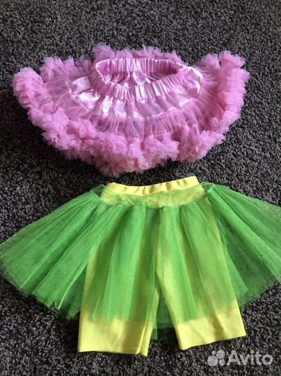 Юбка американка пышная для танцев 2-4 года