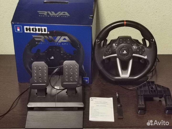 Игровой руль hori racing wheel apex