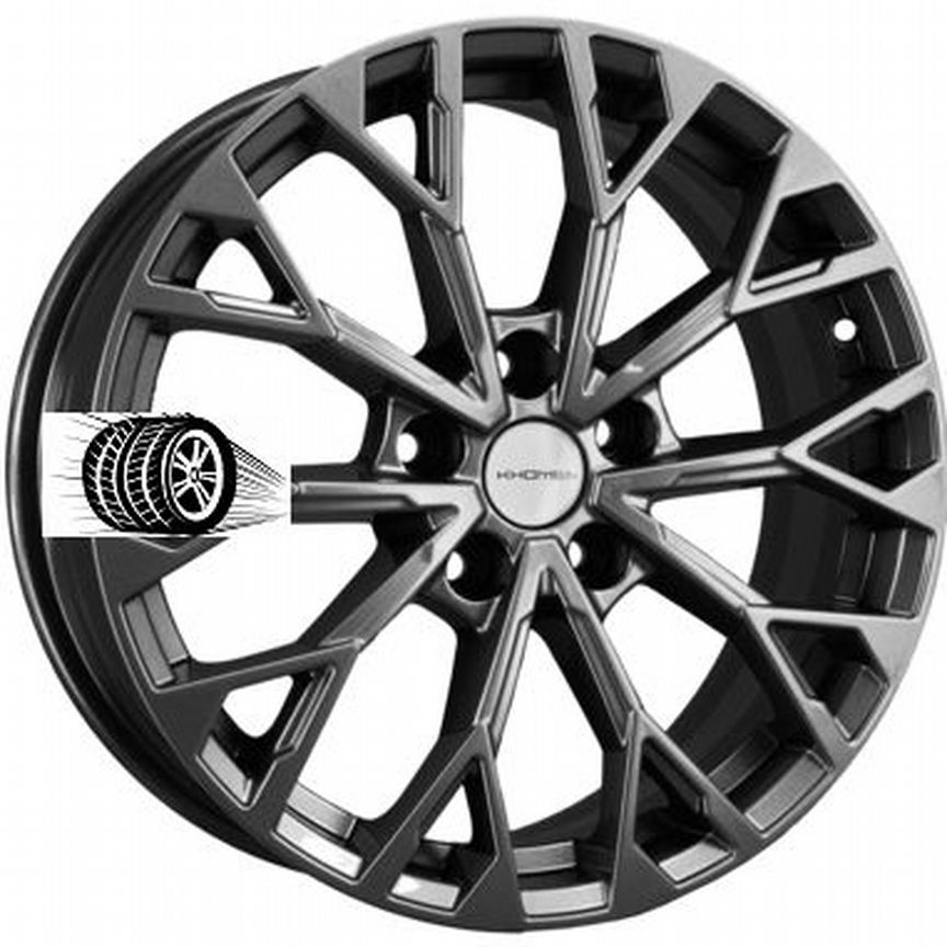 Литые диски Khomen Wheels 7×R17 5×108