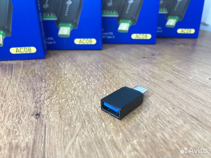 Переходник адаптер с type-C на usb 3.0
