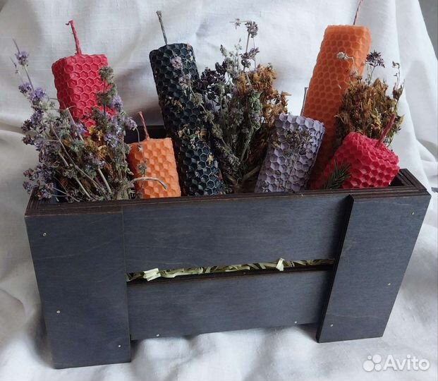 Свечи из натуральной вощины