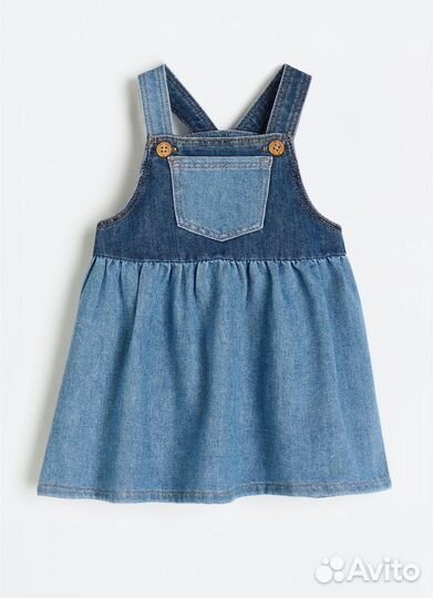 Джинсовый сарафан hm 92