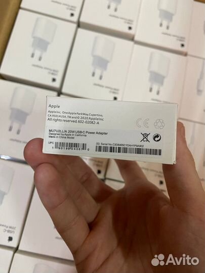 Блок питания apple 20w