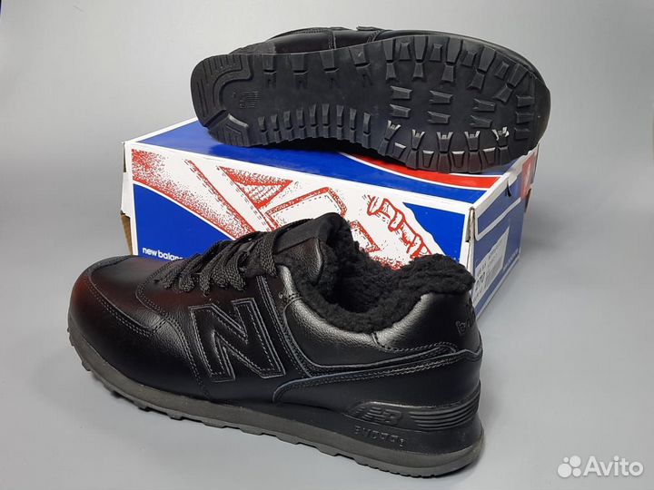 Кроссовки мужские зимние new balance 574