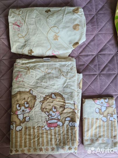 Детское постельное белье 120 60
