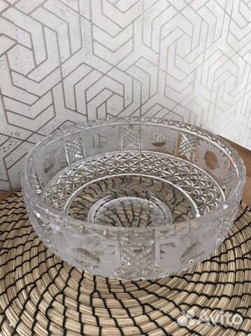 Ваза хрустальная СССР