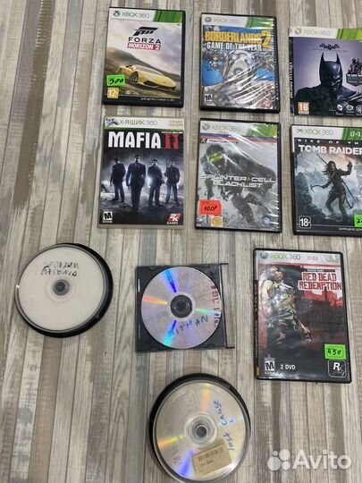 Диски на xbox 360