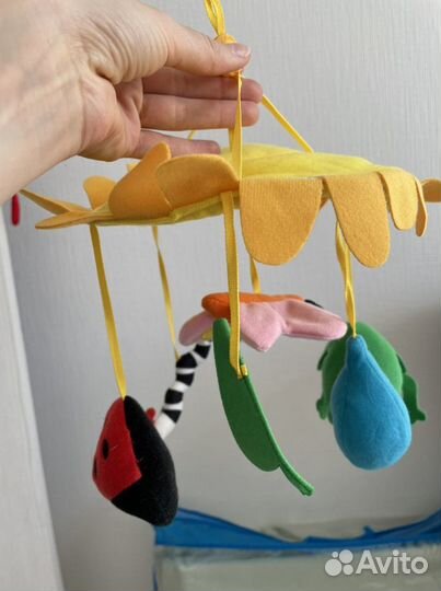 Мобиль на кроватку из фетра IKEA