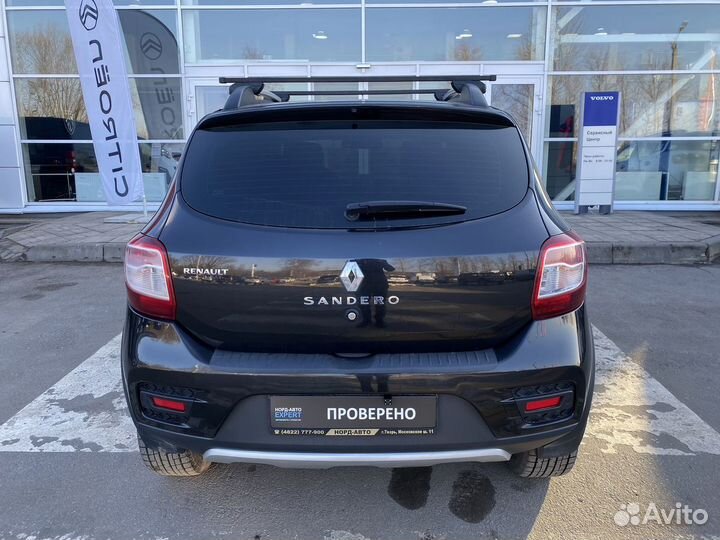 Renault Sandero Stepway 1.6 МТ, 2017, 53 820 км
