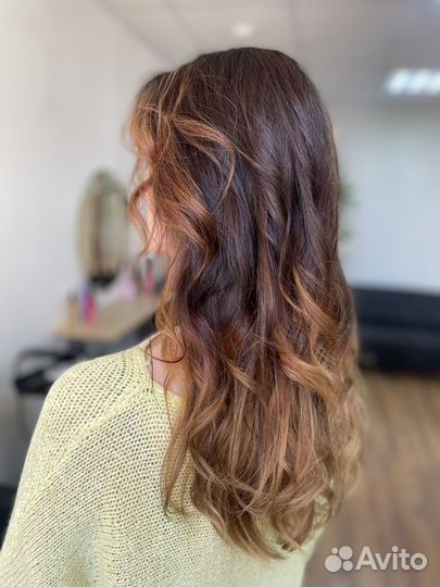 Сложное окрашивание волос