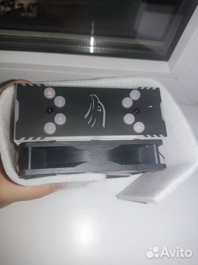 Argb кулер 4 медные трубки