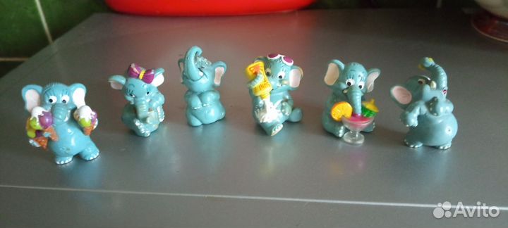 Игрушки из киндера 90х