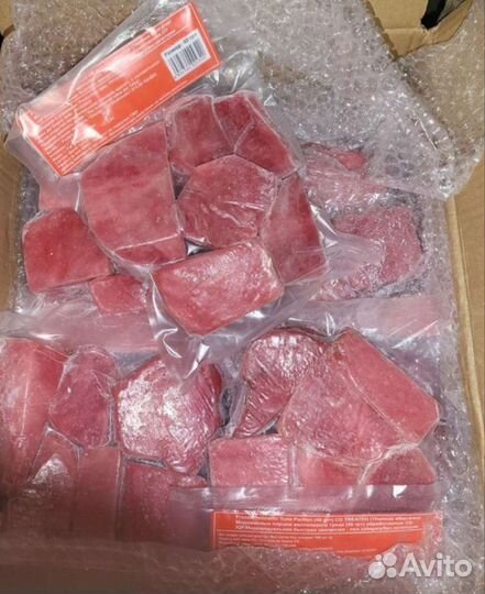 Стейки кеты, нерки, палтуса, тунца, форели, лосося