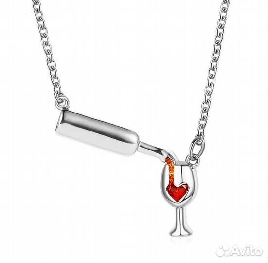 Комплект украшений. Колье и серьги. Новый