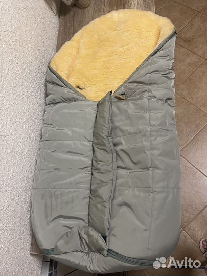 Зимний конверт в коляску