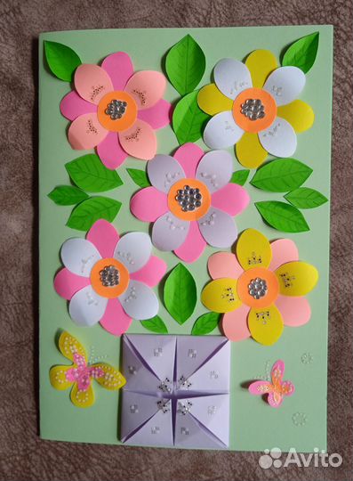 Открытка своими руками