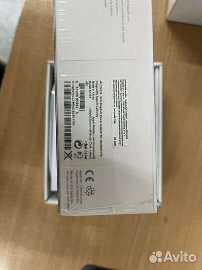 Блок питания apple MagSafe, 85w MC556Z/B