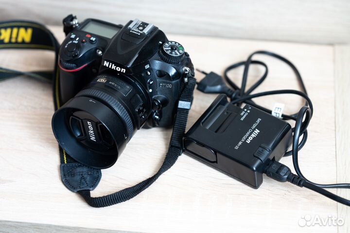 Фотоаппарат nikon 7100 с объективом