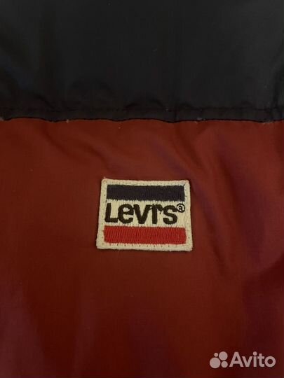 Пуховик мужской levi's зимний