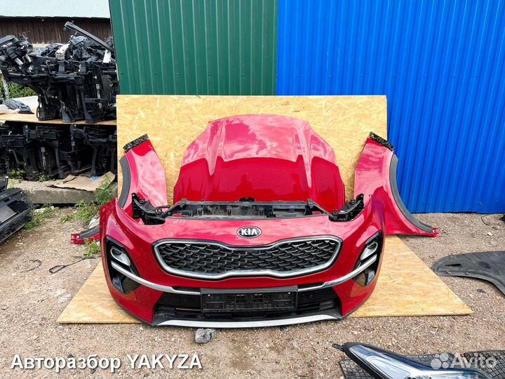 Ноускат Киа Спортейдж 4 2018-2023 морда в сборе