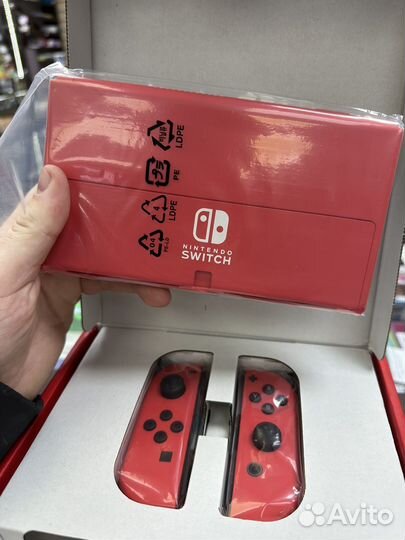 Nintendo Swith oled Mario Edition прошитая