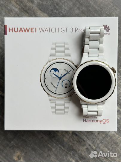 Смарт часы huawei watch gt 3 pro ceramic