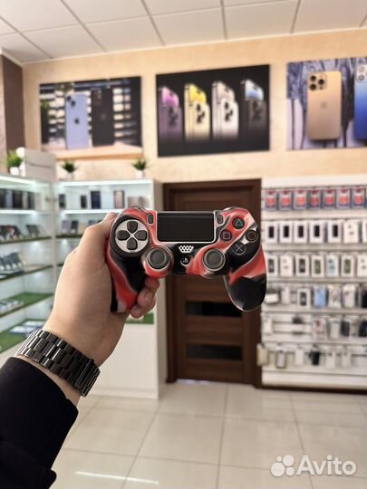 Playstation 4 slim 1t как новая+Cyberpunk 2077