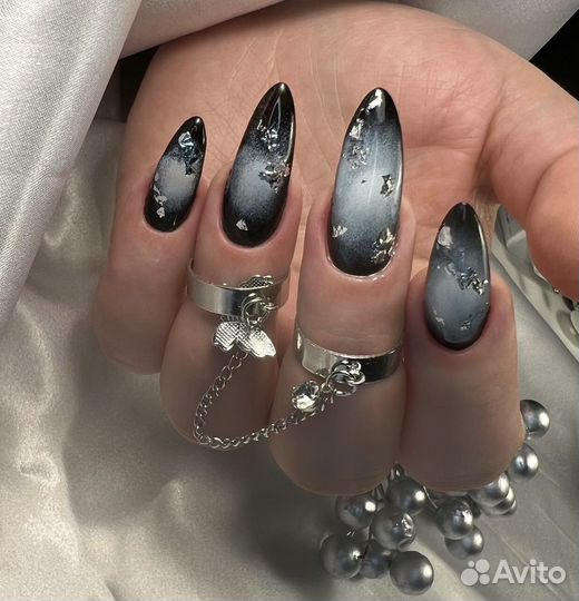 Наращивание ногтей, маникюр мужской, педикюр